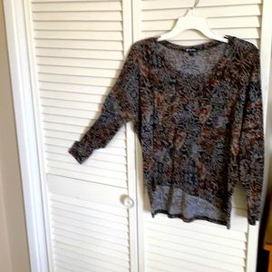 Wild animal prints top
